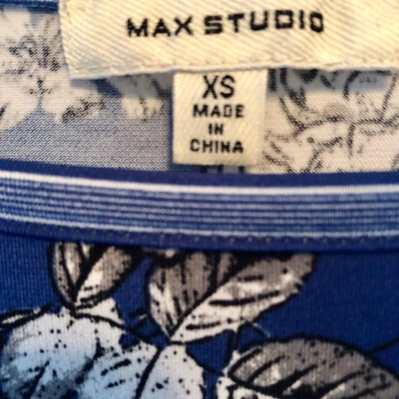 Max Studio Print Dress, Size XS - Picture 2 of 2